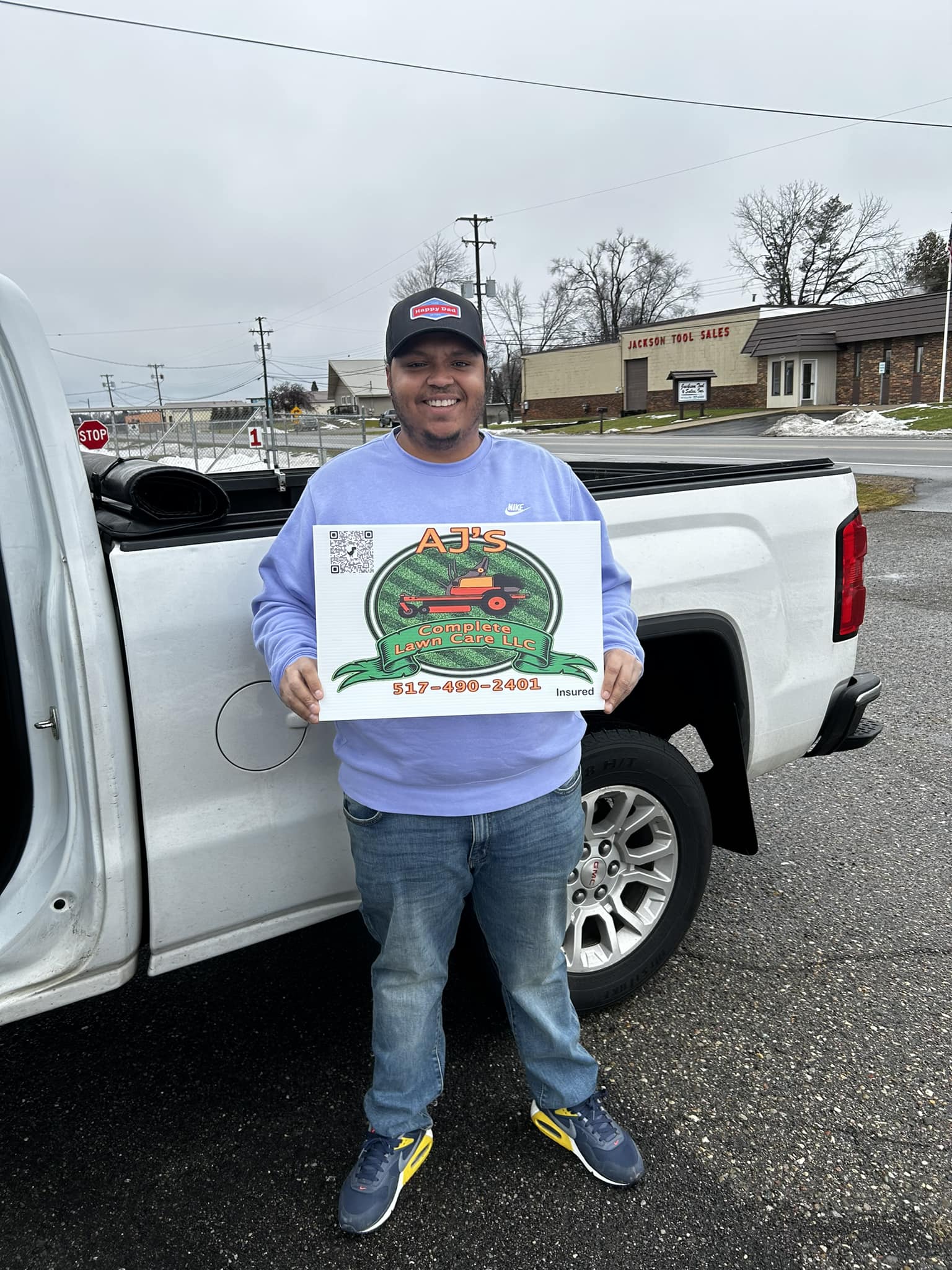 AJ, Owner of AJ's Complete Lawn Care